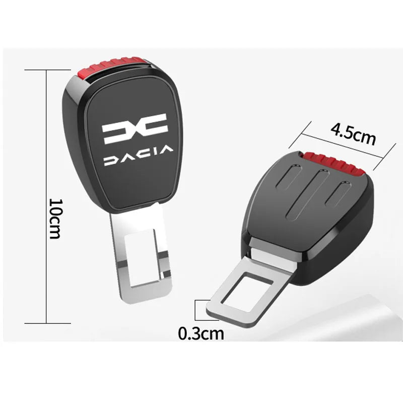 Car Seat Safety Lock Buckle Seatbelt Clip Extender For Dacia Duster Logan Sandero Stepway Dokker Lodgy MCV 2019 Spring Bigste