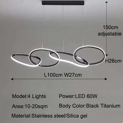 Modern lamp LED lights for room pendant light indoor lighting dining room bedroom room lamp light fixture  lamp for living room