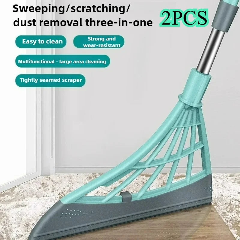 Magic Silicone Cleaning Tool – Hair & Dust Collector for Bathroom, Floor & Toilet Areas