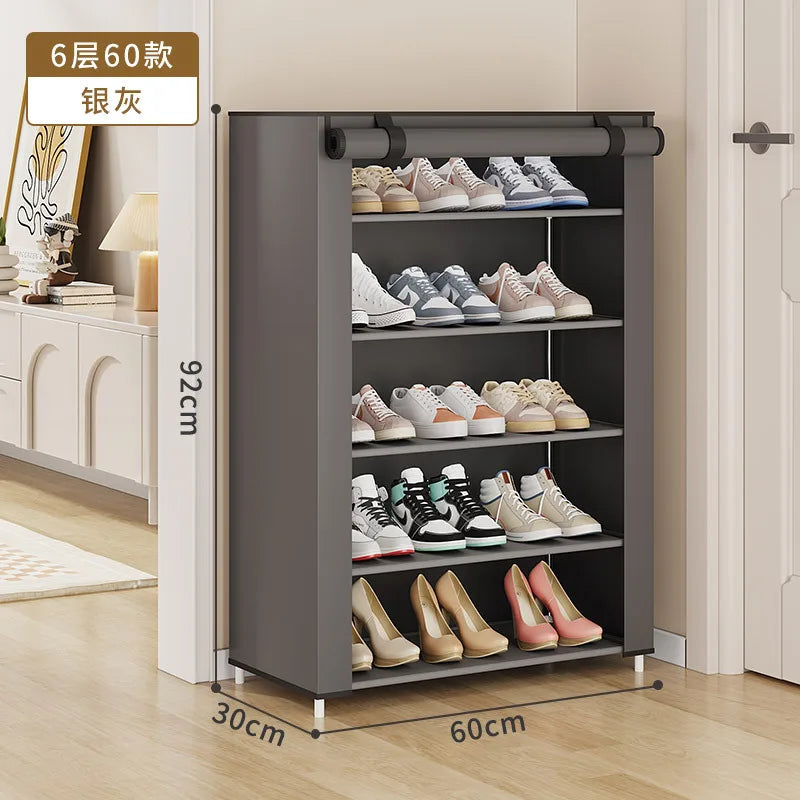 Shoe Cabinet Furniture Shoe Rack Space Saving Container for Shoes Living Room Cabinets Storage Cube Furniture Hall With Bank