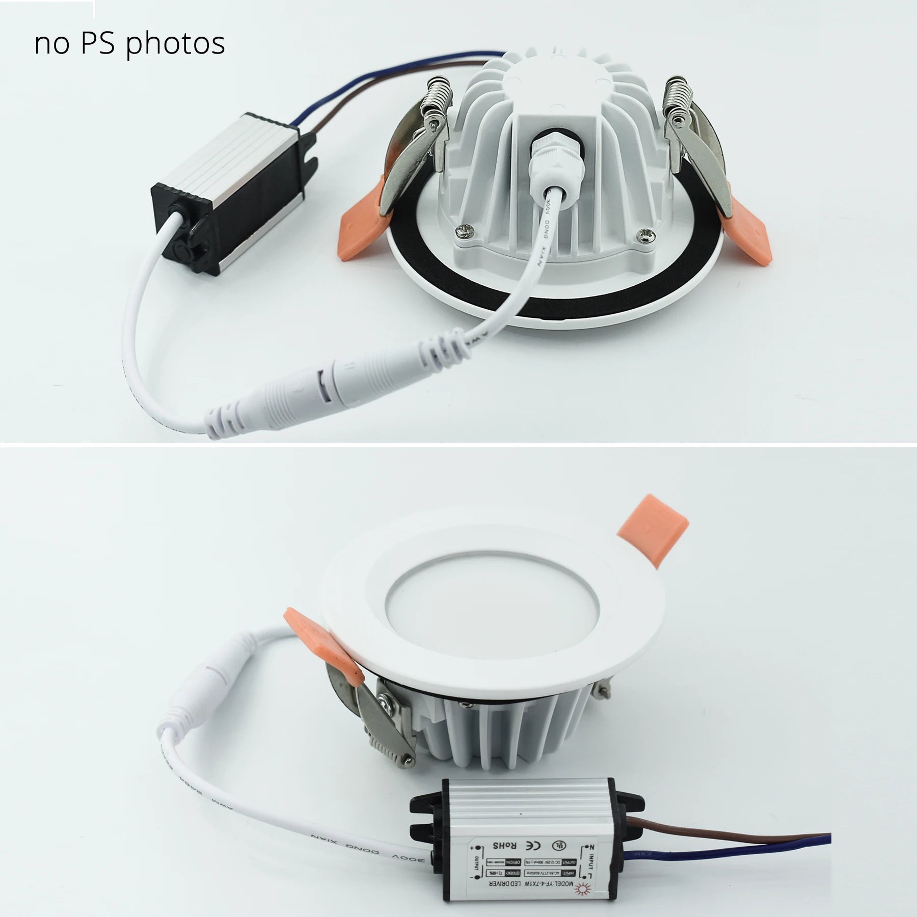 Spot LED IP65 étanche, résistant au feu, downlight 5W 7W 9W 12W 15W pour sauna, hammam, cuisine, salle de bain, avant-toit