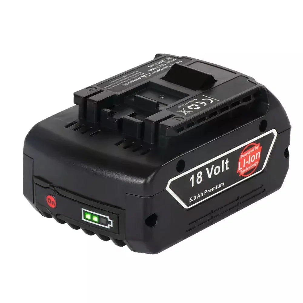 Batterie de rechange pour perceuse électrique 18 V 8 000 mAh pour Bosch BAT618, batterie professionnelle GBA, GBH, GSR, GSB, BAT620, BAT609G, BAT614
