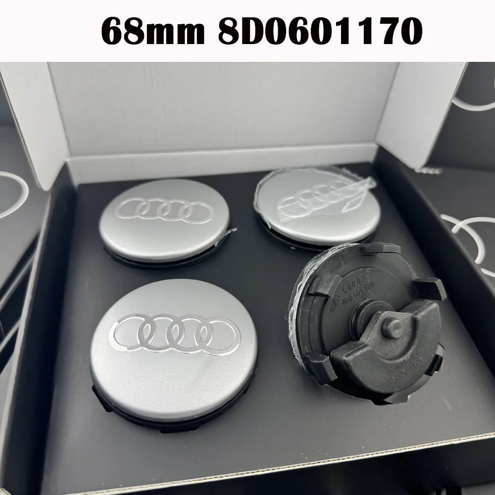 4pcs Floating Wheel Center Caps