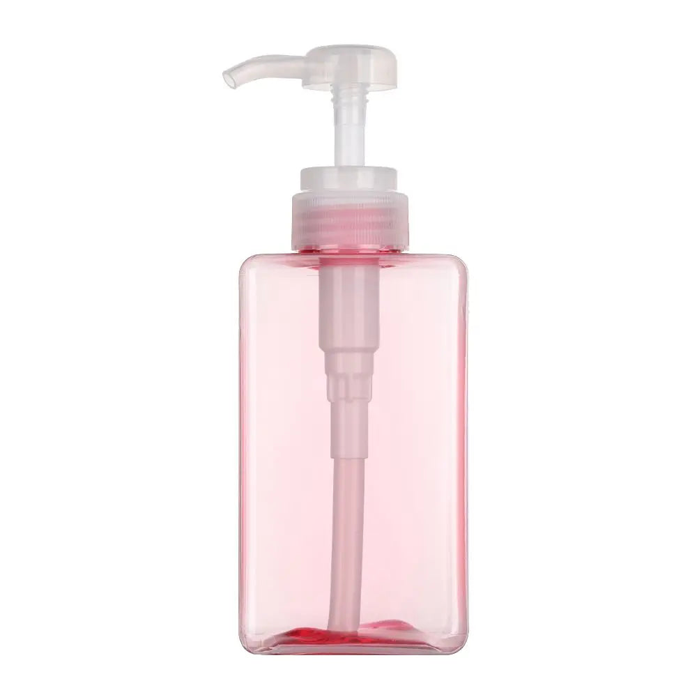 650ml Square Clear Bottle Liquid Soap Whipped Mousse Points Bottling Shampoo Lotion Shower Gel Pump Bottlesnding Soap Dispenser