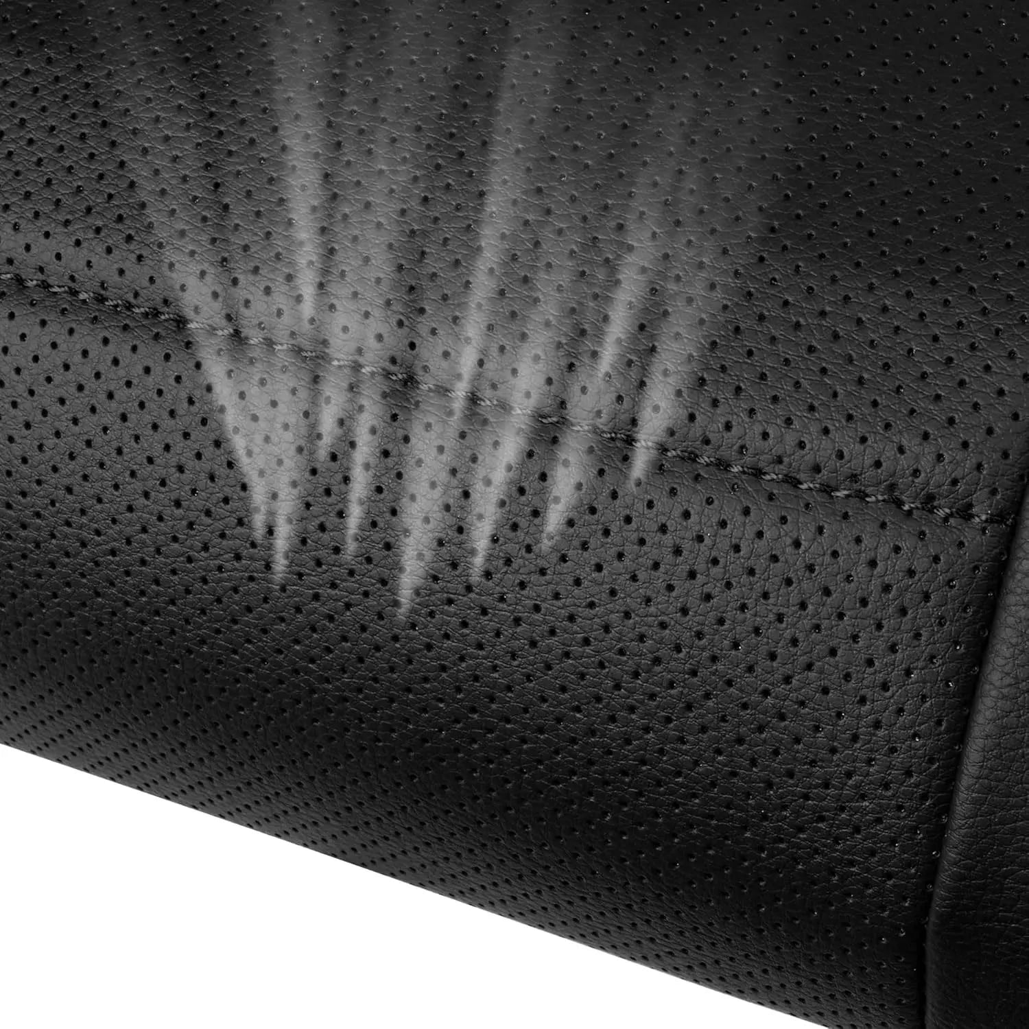 Housses de siège de voiture en cuir universelles style simple respirantes pour 5 places