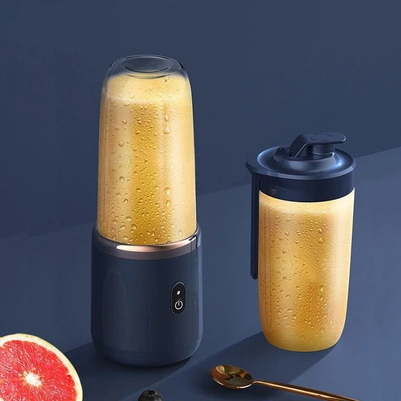 Mixeurs de jus de fruits portables, mini-bouteille personnelle électrique d'été, presse-agrumes USB à 6 lames, machine de cuisine