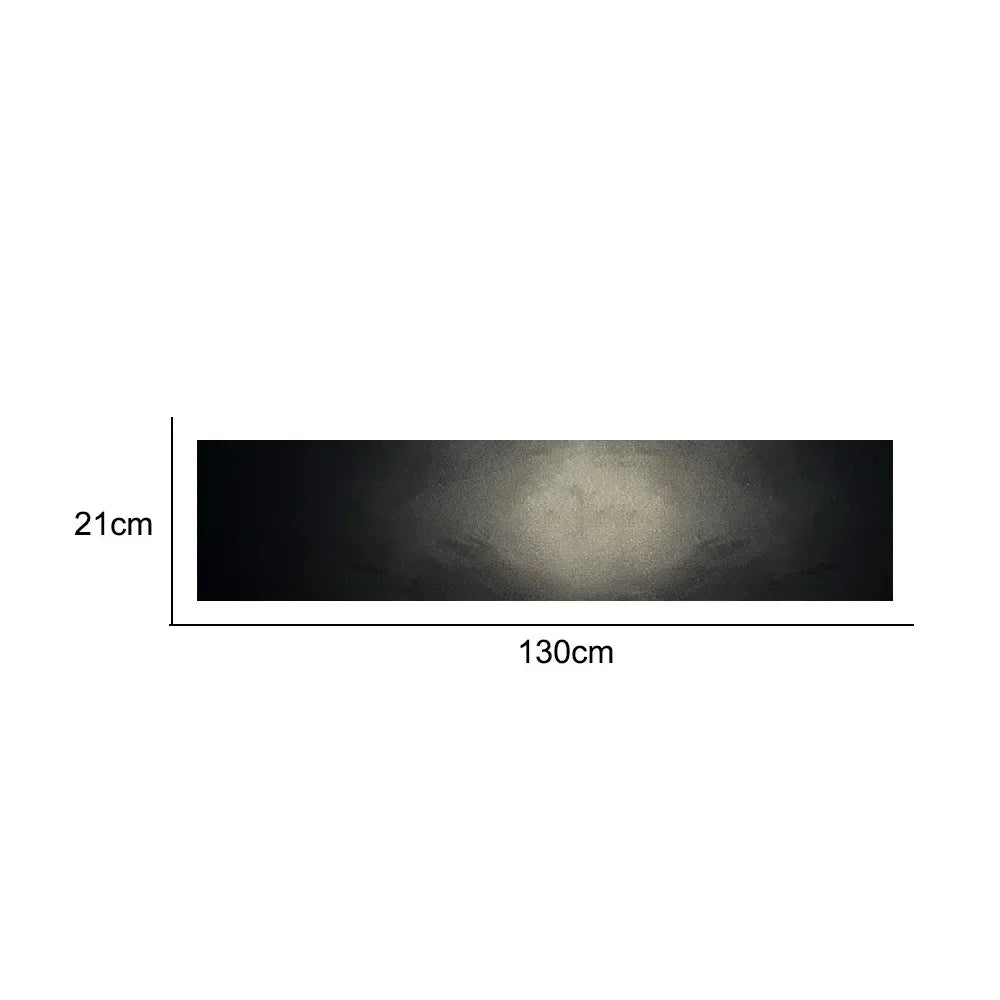 140x20cm Car Windscreen Visor Glossy Black Windshield Banner Strip Window Anti-UV Sun Shade Stickers