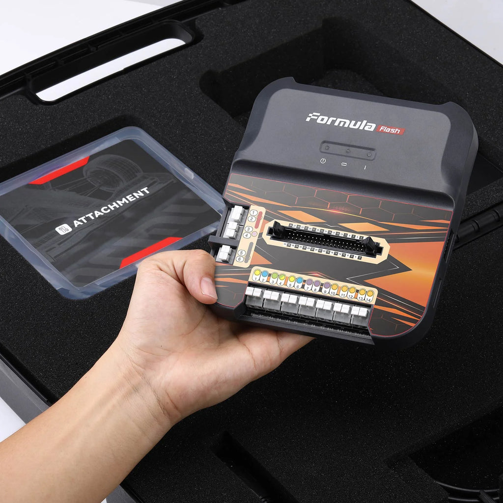 FormulaFLash ECU Programmer ECU Clone, Data Read & Write, VIN Modify, IMMO Off, Power Upgrade, DTC Clean for Bike, Truck, Tracto