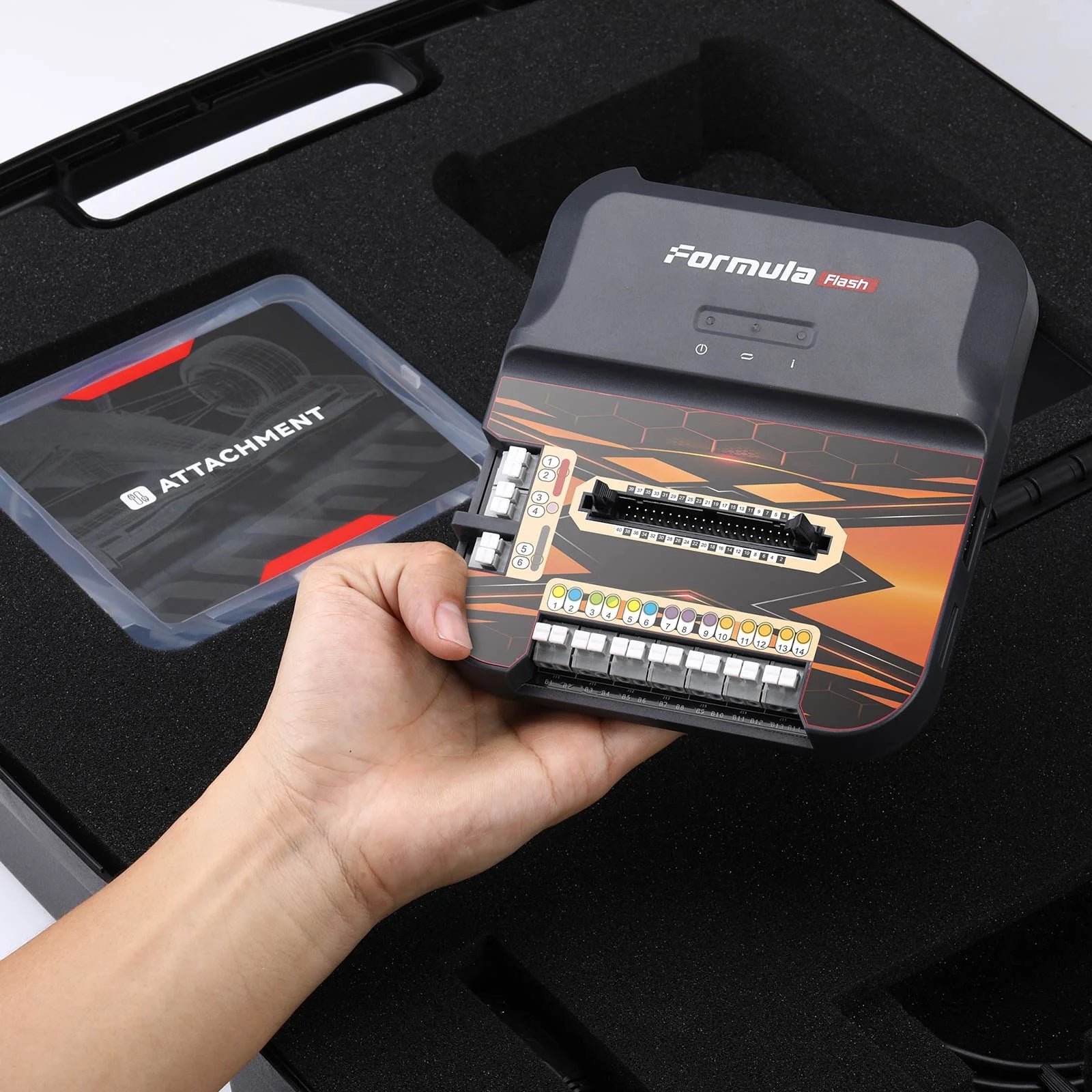 FormulaFLash ECU Programmer ECU Clone, Data Read & Write, VIN Modify, IMMO Off, Power Upgrade, DTC Clean for Bike, Truck, Tracto