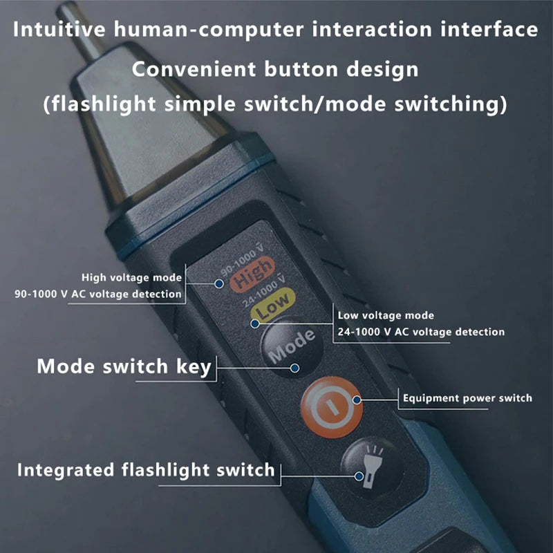 BOSCH GVD 1000-17 Testeur de tension sans contact professionnel auto-test indice IP67 accessoires d'outils électriques double tension