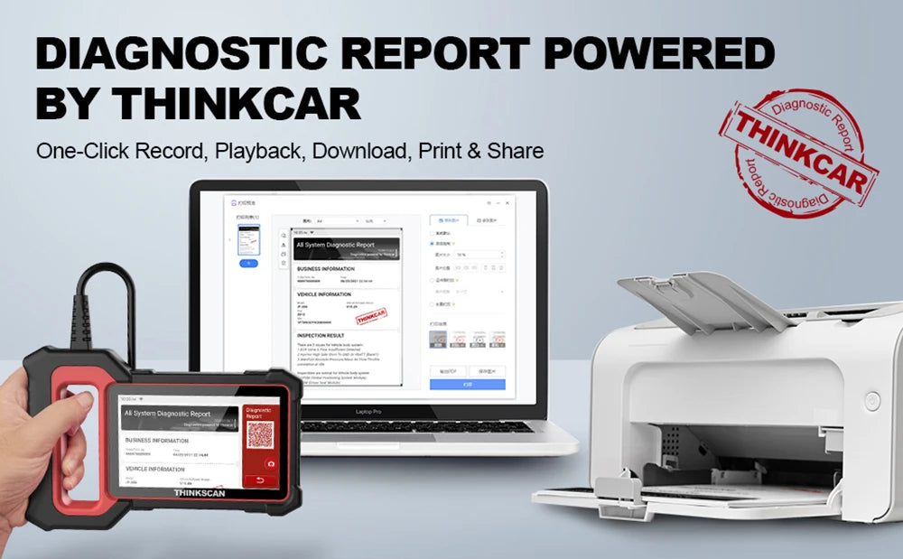 THINKCAR THINKSCAN PLUS S4 S7 ABS SRS ECM System Car Diagnostic Tools OBD2 Auto Scanner OBD 2 Code Coder Reader Free Update