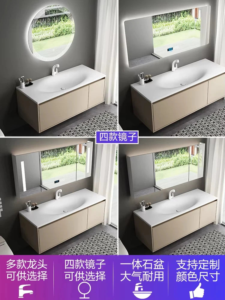 Bathroom Cabinet Storage Combination Organizer Basin Washbasin Home Furniture for Kitchen Countertop And Bathroom Decor
