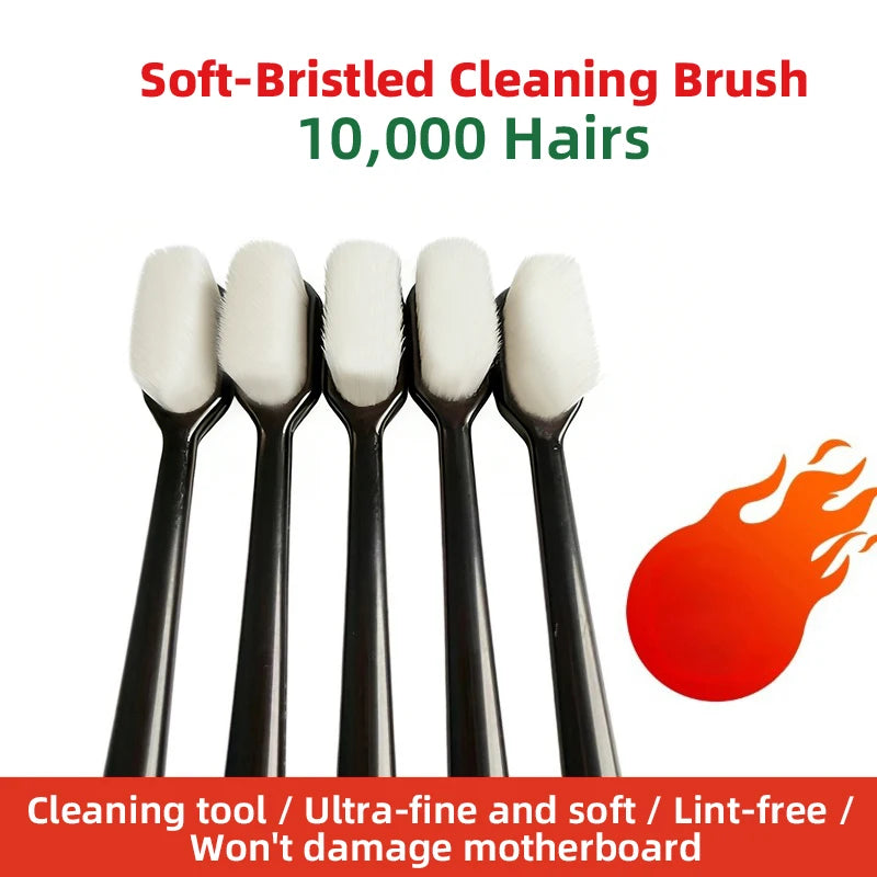 Mr.Yang Circuit Board Cleaning Brush Fiber Tool For Mainboard IC Dust Removal Phone Electric Repair Kit