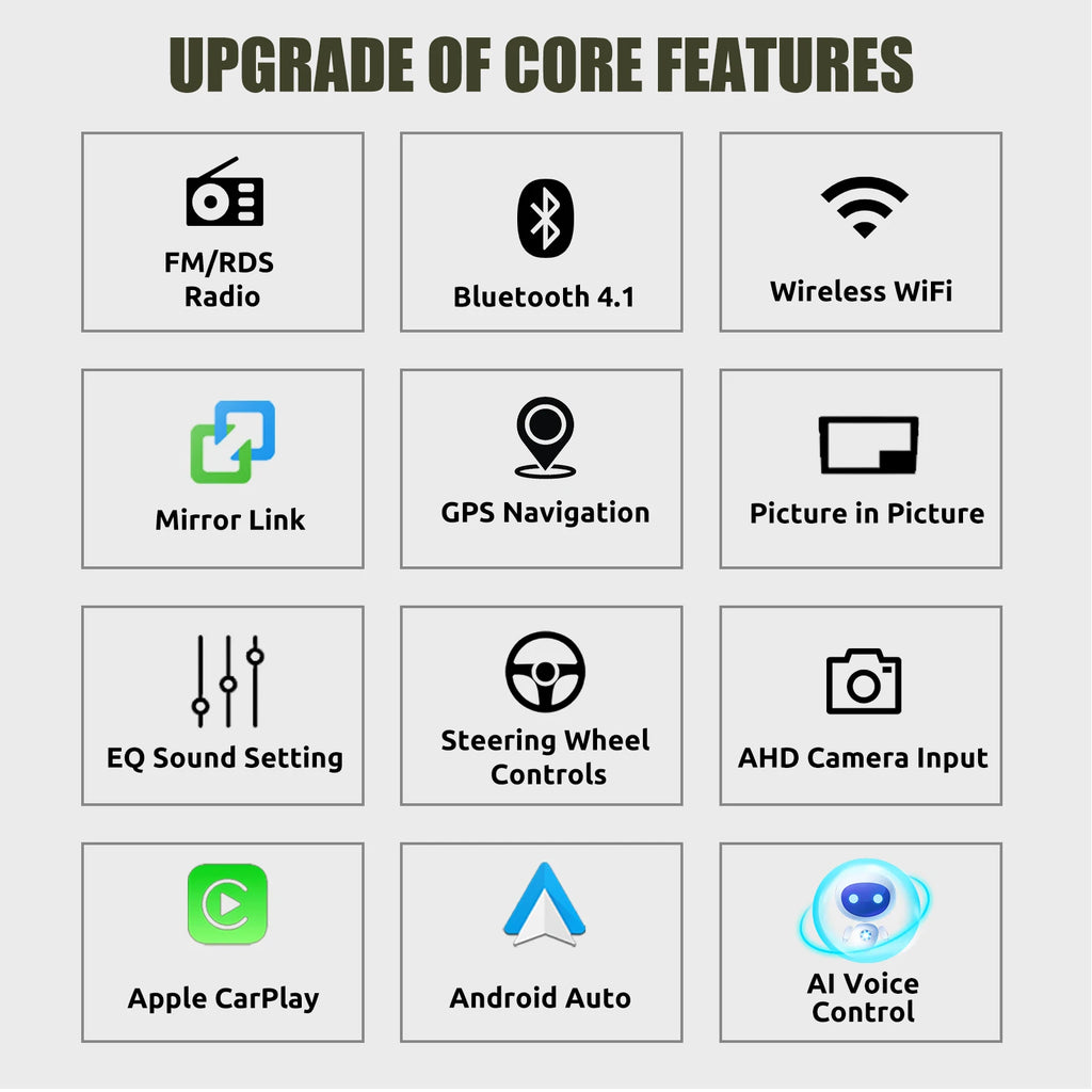 9" Android 14 4G+64G Wireless Carplay Car Stereo GPS NAVI WIFI RDS FM BT EQ for VW Golf 5 6 Passat Polo Touran Tiguan Caddy EOS