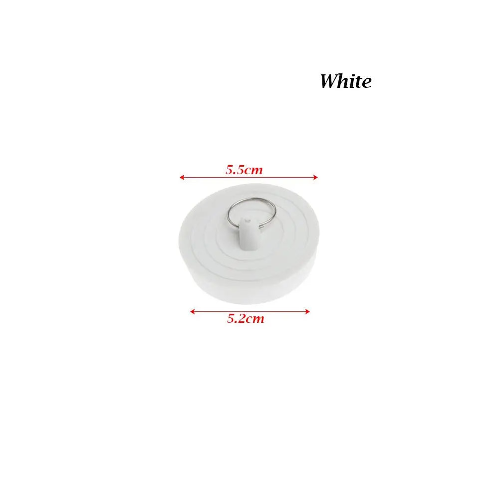 Bouchon de Lavabo Évier de Cuisine Rond Anti-Fuite Utile Couvercle de Vidange Bouchon de Baignoire Égout
