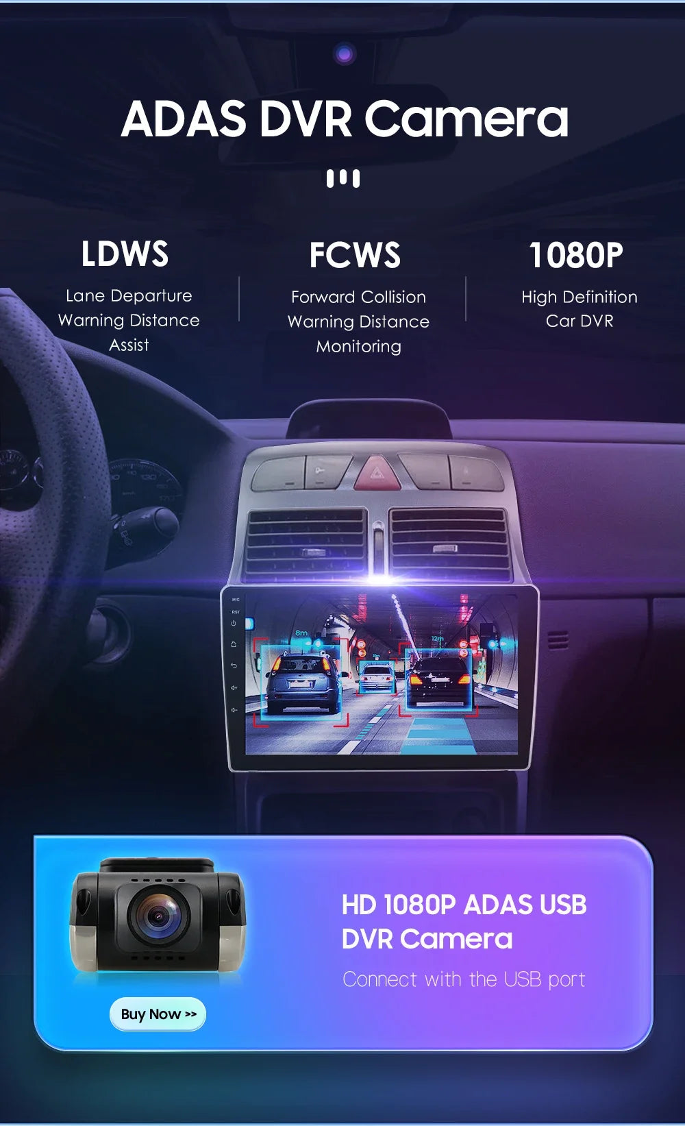 Hizpo 2Din 9inch CarPlay Android Auto Car Radio for Peugeot 307 307CC 307SW 2002 - 2013 Multimedia Navigation GPS RDS DSP 4G BT