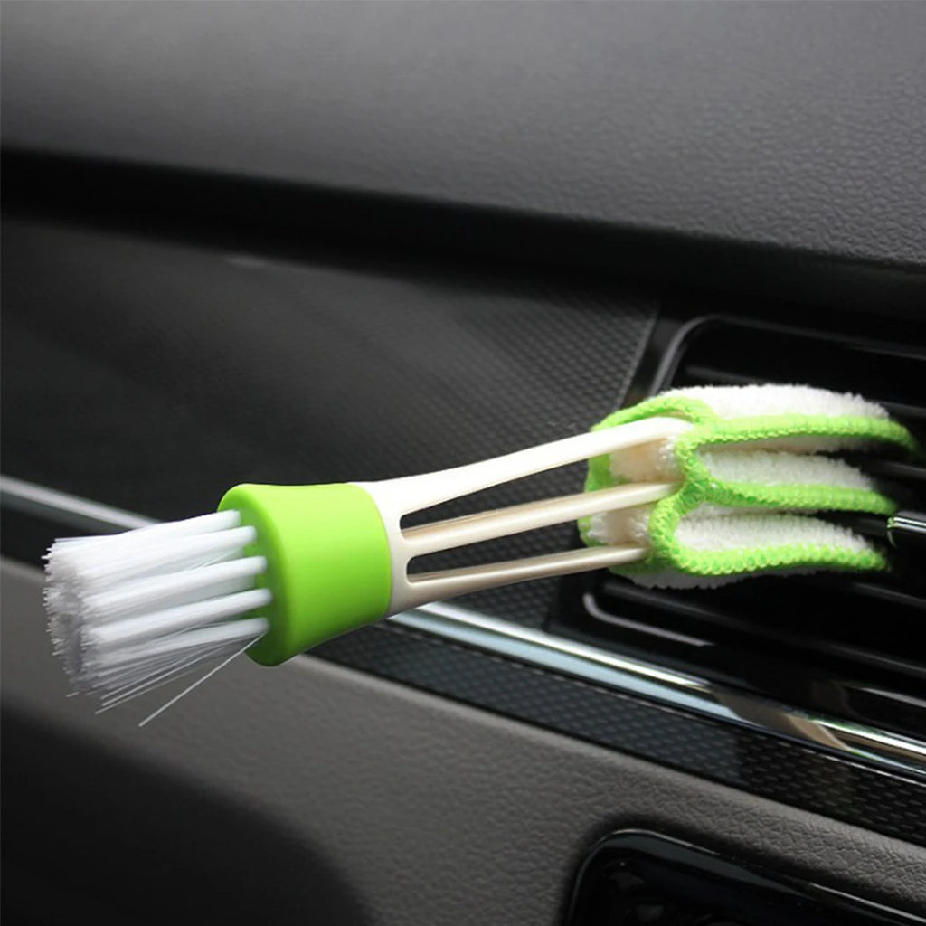 Car Brush Cleaning Tool Auto Air Conditioner Vent Blinds Cleaner Interior Cleaning Keyboard Blind brush Car accessories