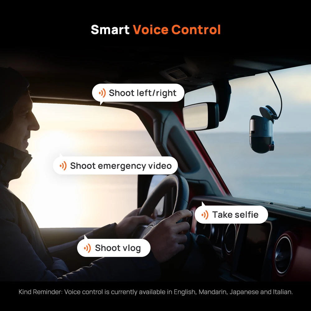 70mai 4K Omni X800 2160P HDR 60fps F1.7 Supported Dual-channel Built-in GPS ADAS Supercapacitor 4G LTE 24H Parking Surveillance