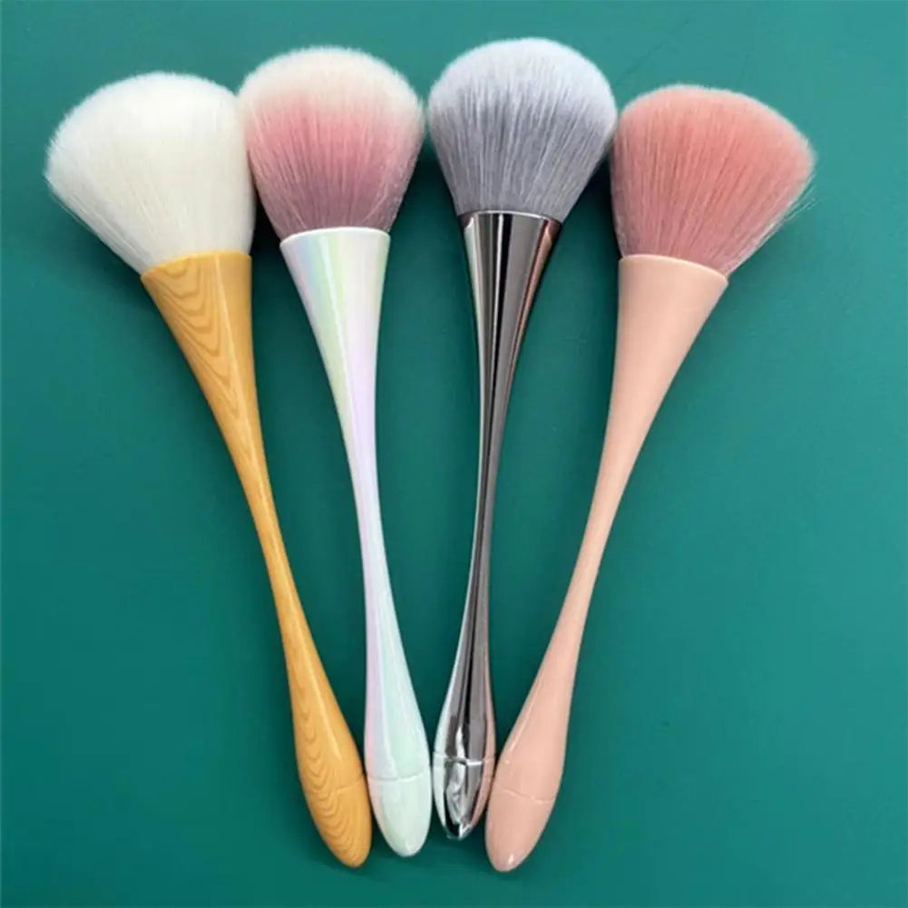 Nail Dust Cleaning Brush Dust Brush Manicure Beauty Brush Blush Powder Brushes Long-Handled Super Fluffy Manicure Tools