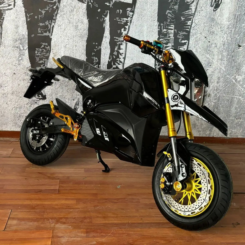 High Speed Adult Electric Motorcycle | 72V Electric Motorcycle & Off-Road Dirt Bike for Mountain Riding