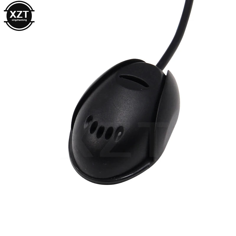 3M Car Microphone 3.5mm Wired - Noise Cancelling Handsfree Mic for Car Stereo Radio DVD Player, Paste Type Mini Audio Microphone