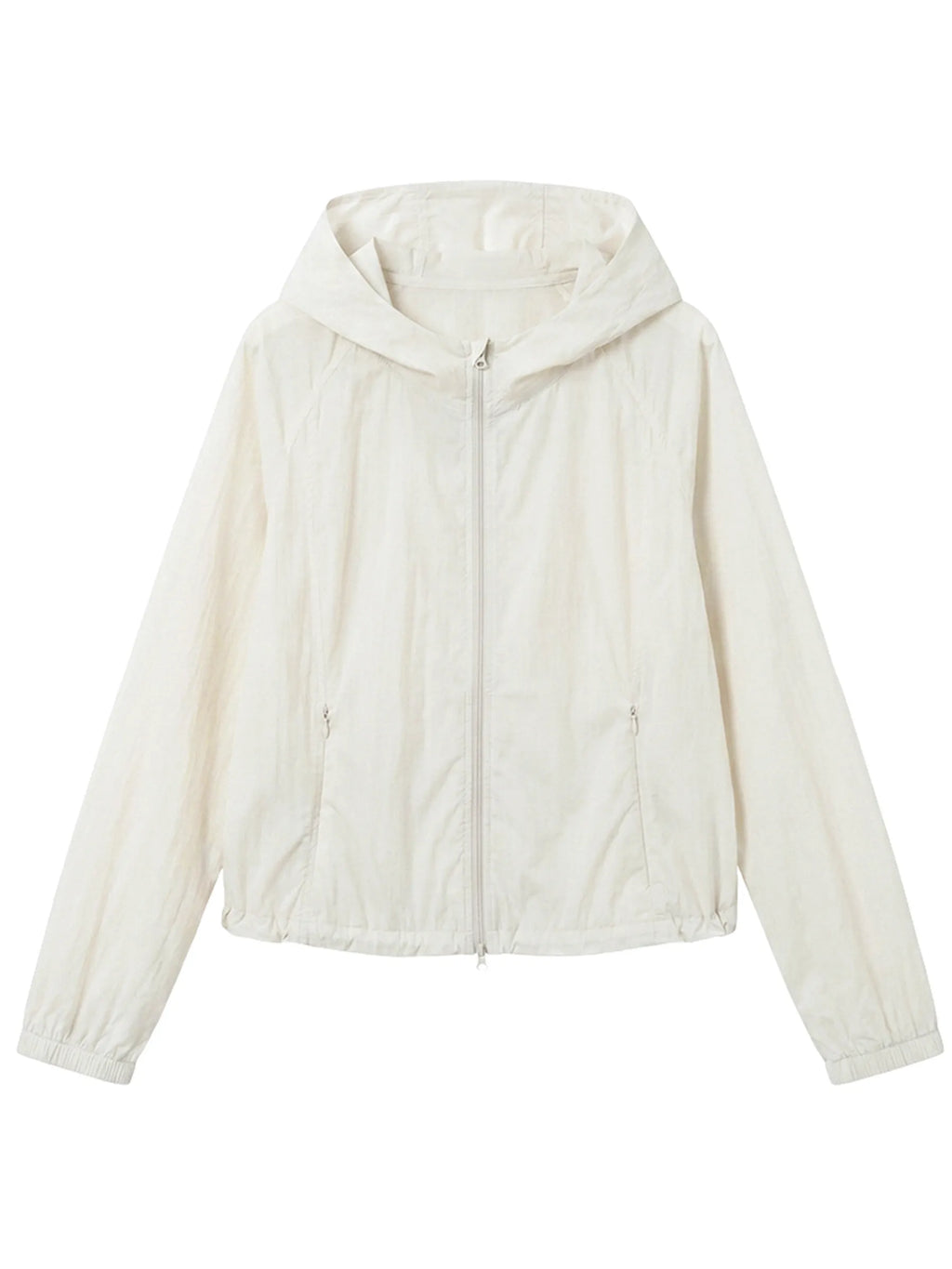 CHIC VEN Nouvelles vestes femme amples décontractées unies coupe-vent UPF50+ à capuche col montant manteau léger femme été 2026