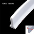 1-3M Water Shower Dam Bathroom Water Stopper Silicone Retaining Strip Flood Barrier Dry And Wet Separation Blocker