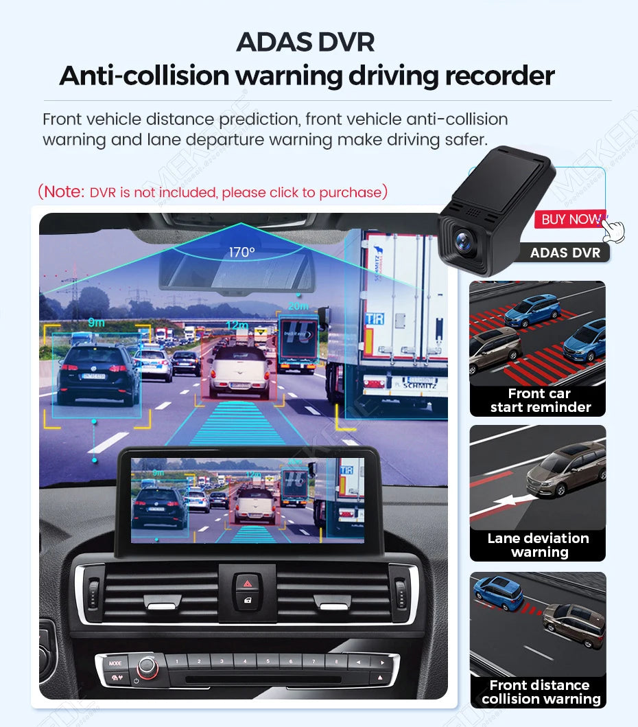 MEKEDE 128GB Android 14 Wireless CarPlay For BMW X1 E84 2009 - 2015 Car Multimedia Player DSP Android Auto GPS 8 Core Autoradio