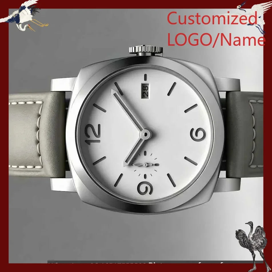 A182 Store Customized Watches 46mm Men's Watch with 904L Automatic Mechanical Movement