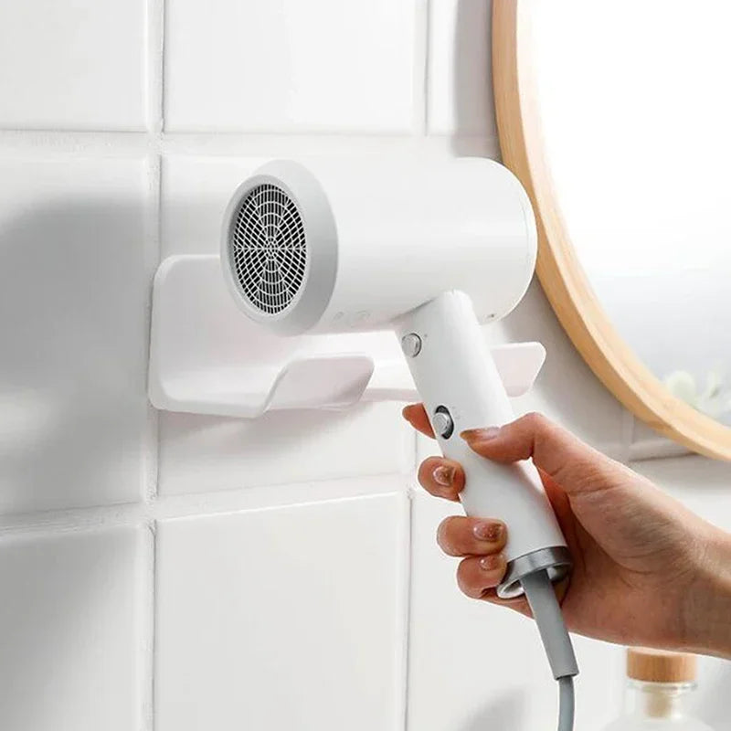 Support mural pour sèche-cheveux, berceau pour sèche-cheveux, support pour lisseur, boîte de rangement pour sèche-cheveux, étagère de support pour souffleur de toilettes, accessoires de salle de bain