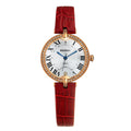 BERNY Women's Watches Luxury Slim Elegant Ladies Dress Quartz Watch Fashion Stones Domed Glass Girls Business Daily Wristwatch