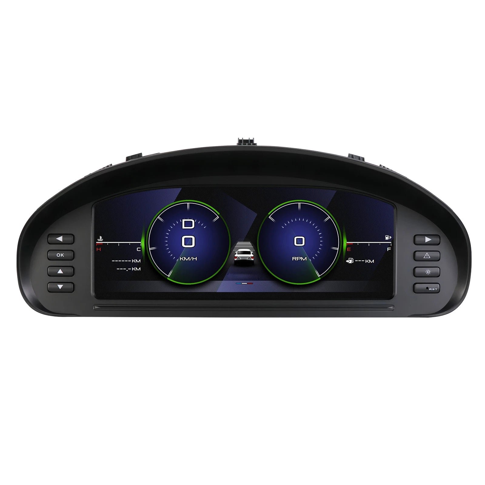Hizpo Auto Lcd Dashboard Panel for Peugeot 407 407SW 2004-2010 Digital Cluster Instrument Display Snelheidsmeter Virtual Cockpit