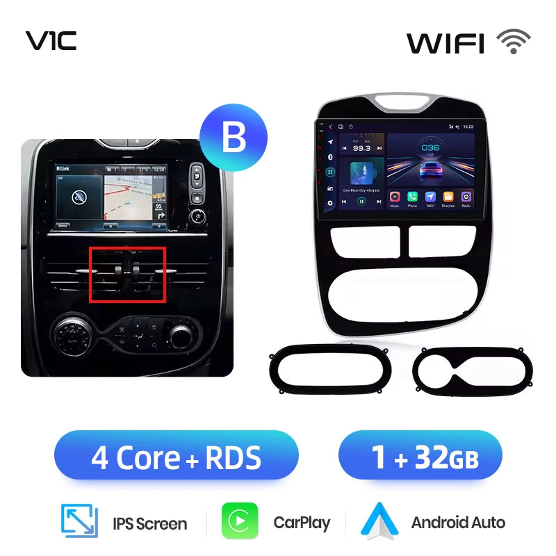 Junsun Wireless CarPlay Car Radio Renault