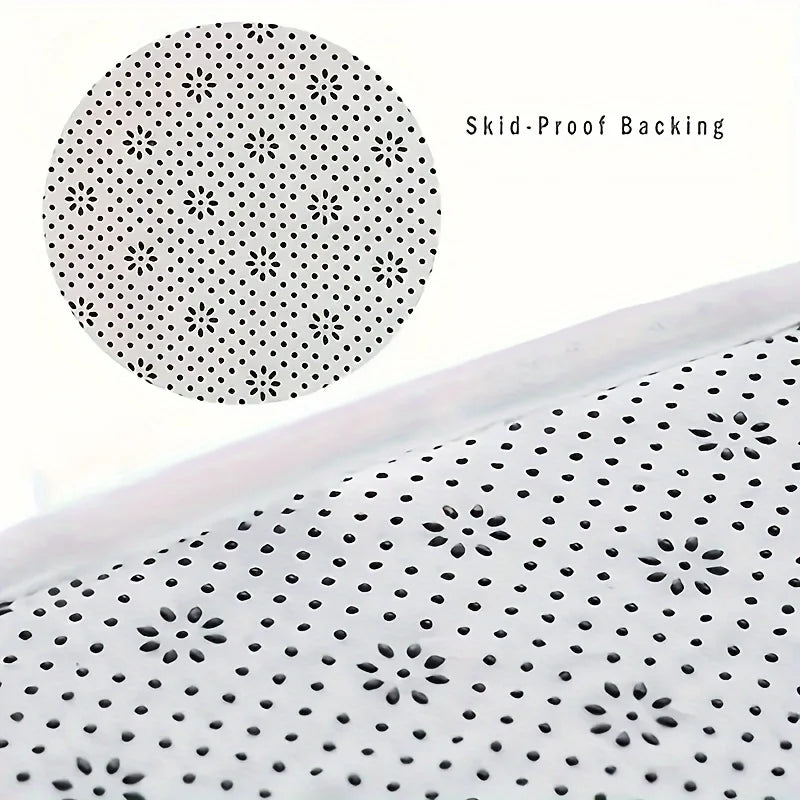 Simple flannel bathroom absorbent mat door dirt-resistant mat home kitchen mat bathroom quick-drying foot mat non-slip entry mat