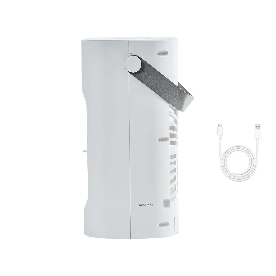 Portable Air Conditioner, 4-in-1 Evaporative Air Cooler, 3-Speed Mini Air Conditioner with 0-7H Smart Timer, 700ml Water Tank,