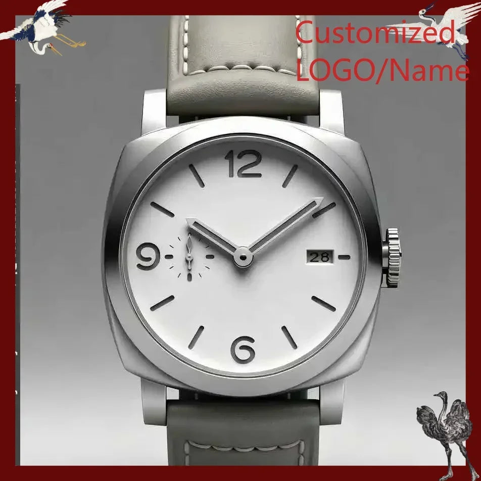 A186. Store Customized Watches 46mm men's watch, made of 904L steel, automatic movement