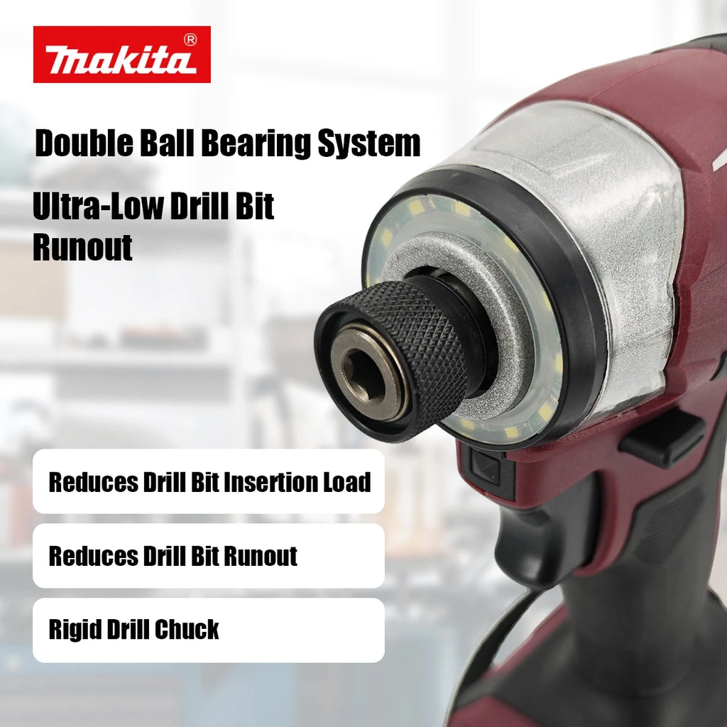 Makita 18V DTD173 Brushless Drill Power Tool Multicolor Home Improvement DIY 180Nm Electric Wood Bolt T-Mode