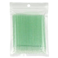 100pcs Eyelash Cleaning Brushes Micro Cotton Swab Individual Removing Makeup Brush Eyelashes Microbrush Beauty Clean Tools