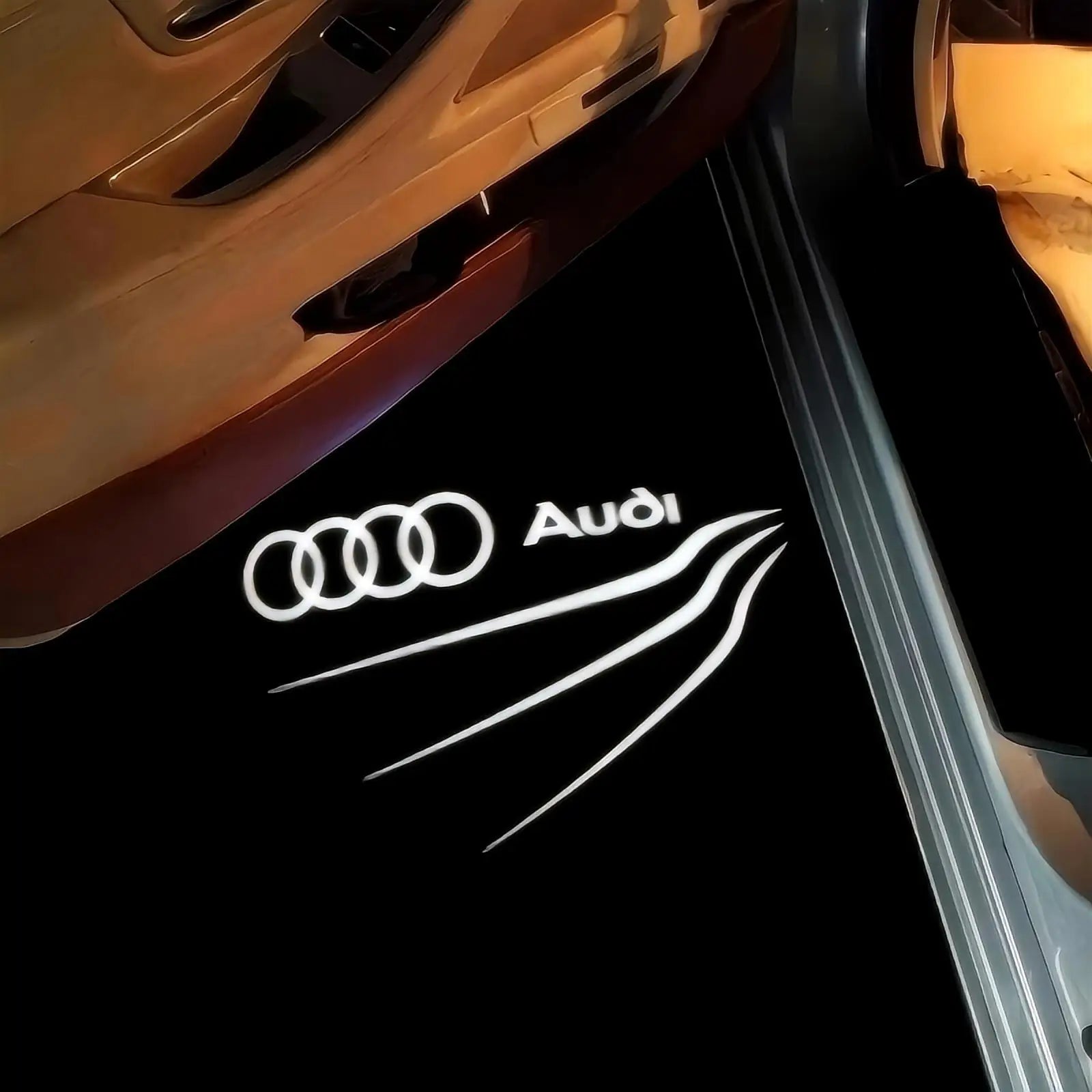 HD Car Door Welcome Light Led Projector Lamp For Audi A3 A4 B8 8P 8V A6 C7 A5 Q5 B7 B6 B9 SLINE QUTTRO RS SQ5 Q3 Q7 S3 S4 S5 Q5