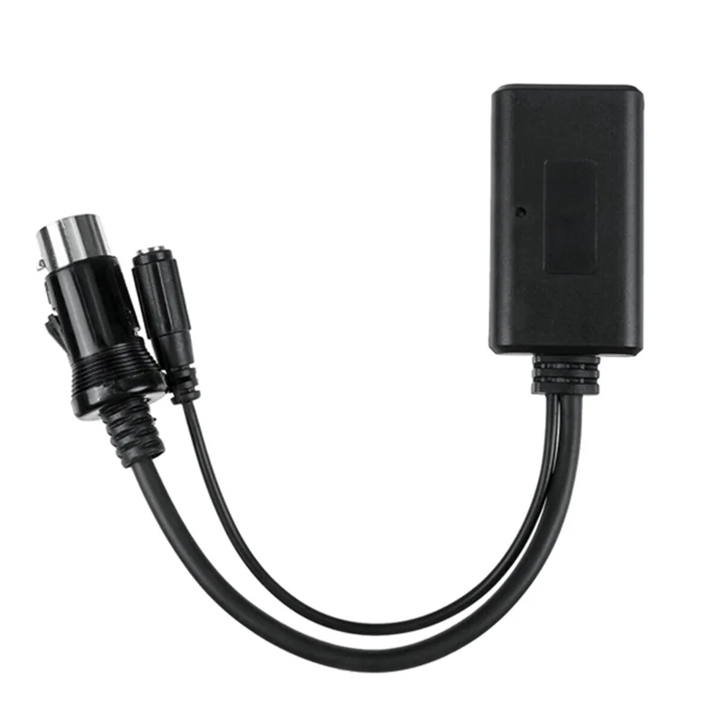 A03K-8Pin Car AUX Bluetooth 5.0 HIFI Audio Cable Adaptor Microphone For Alpine KCM-123B M-BUS