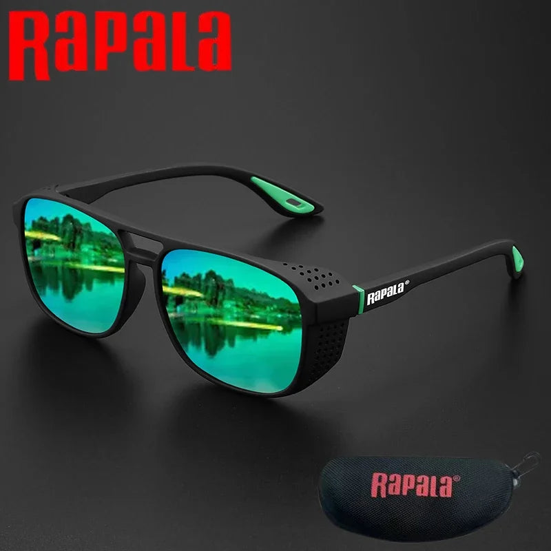 Rapala Professional Sports Sunglasses - Polarized Windproof UV400 for Cycling Running Outdoor Enthusiasts UV400