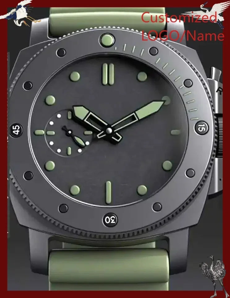 A186. Store Customized Watches 46mm men's watch, made of 904L steel, automatic movement