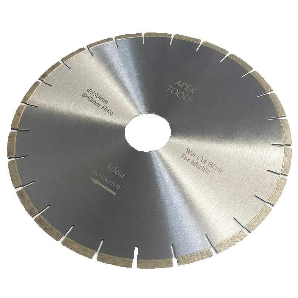 14 Inch 350mm High Sharpness Marble Cutting Disc  Silent Arix Diamond Saw Blade Wet Cut Blade for Granite Stone Cutting