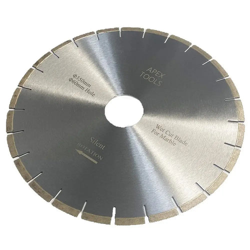14 Inch 350mm High Sharpness Marble Cutting Disc  Silent Arix Diamond Saw Blade Wet Cut Blade for Granite Stone Cutting