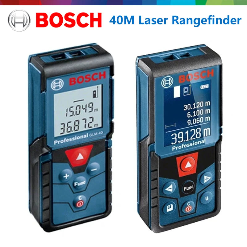Bosch 40M Laser Rangefinder GLM 400/4000 Multi Modes Digital Distance Meter High Precision Laser Measure Tape Measurement Tools