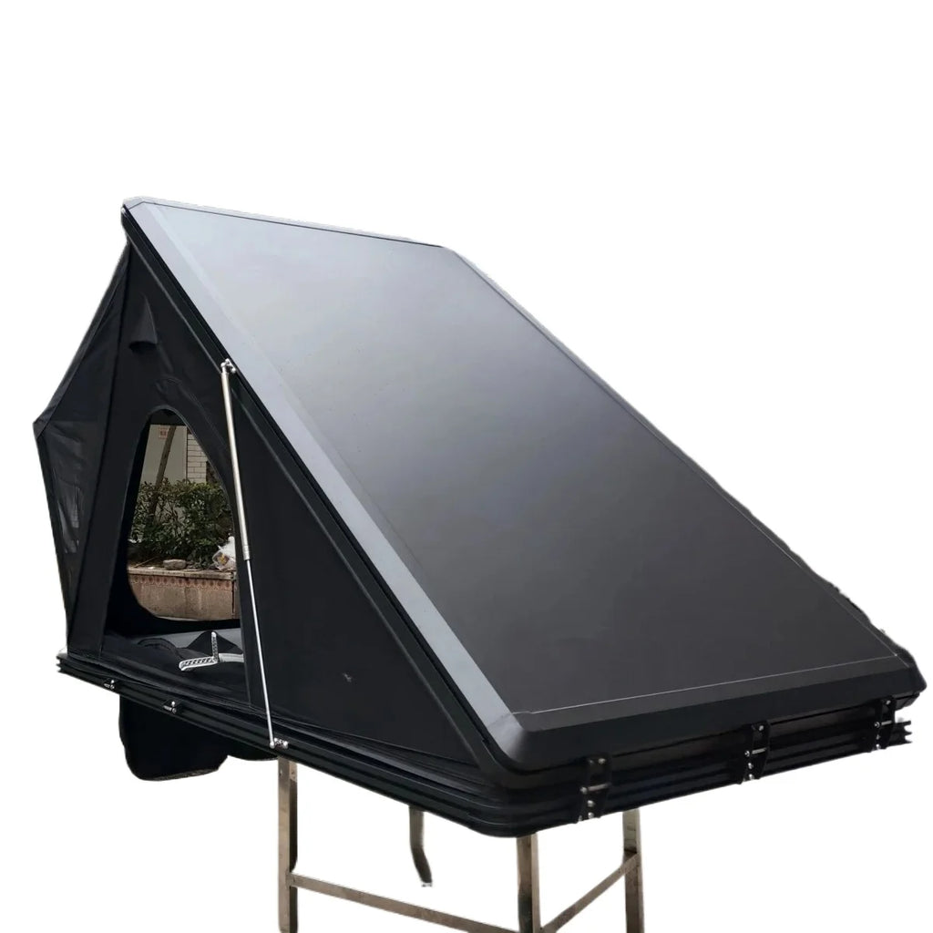 4x4x270cm Hard Shell Roof Top Tent, Waterproof Aluminum Rooftop Tent for Outdoor Camping