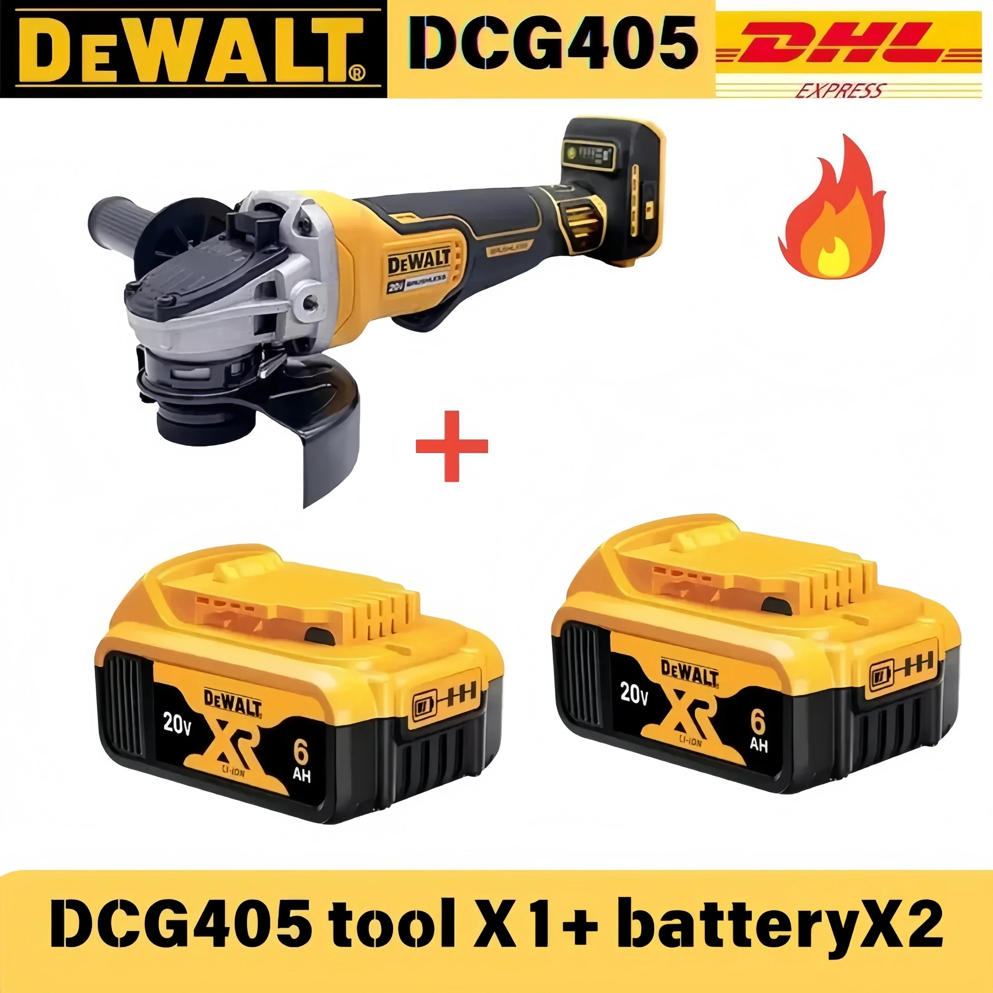 DEWALT DCG405 Angle Grinder