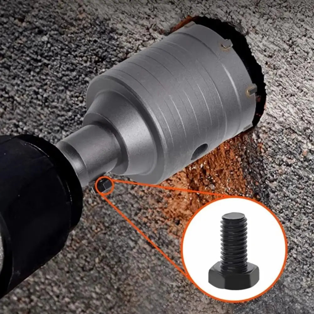 40mm-60mm Concrete Hole Saw Round Shaft Metal Cutting Masonry Construction Tool Heavy Duty High Strength