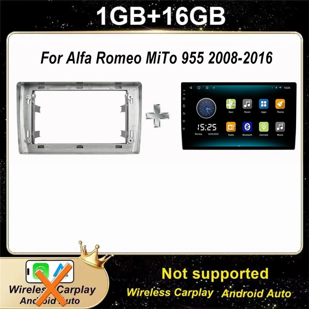 Android 15" Car Radio for Alfa Romeo