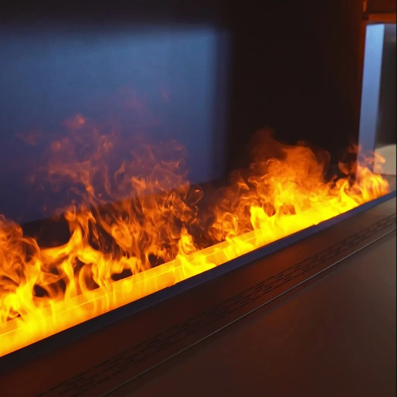 Smart 3D Atomized Fireplace LED Colorful Flame ECO Water Vapor Electric Fireplace for Living Room TV Wall Decor
